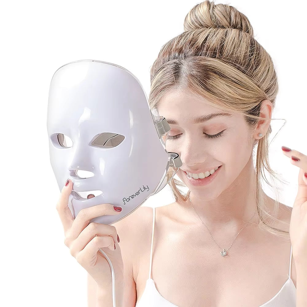 7-Color Minimalism LED Facial Mask Photon Therapy Light Device