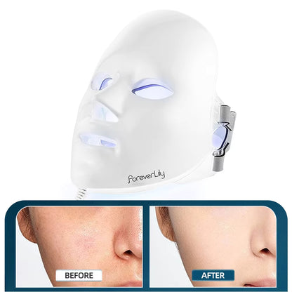 7-Color Minimalism LED Facial Mask Photon Therapy Light Device