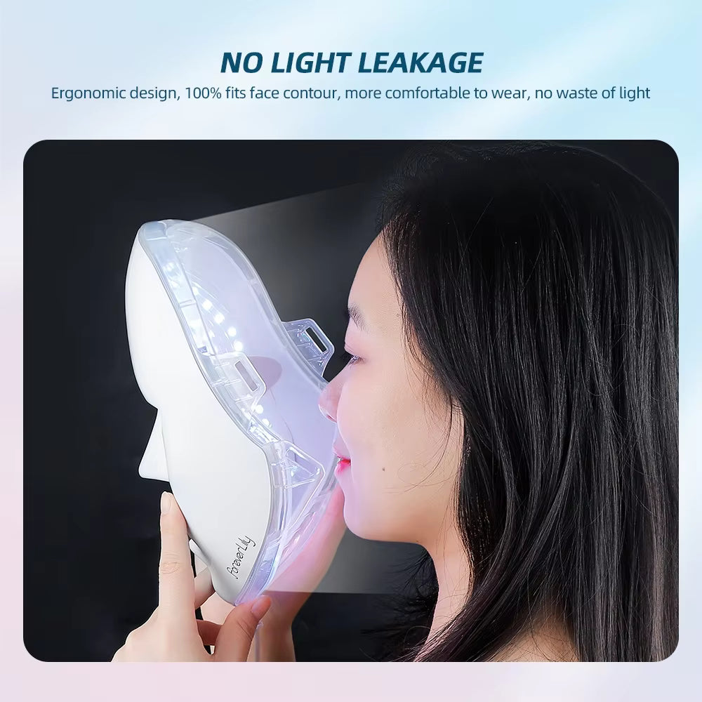 7-Color Minimalism LED Facial Mask Photon Therapy Light Device