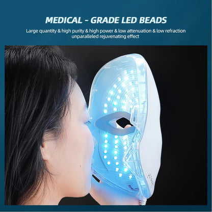 7-Color Minimalism LED Facial Mask Photon Therapy Light Device